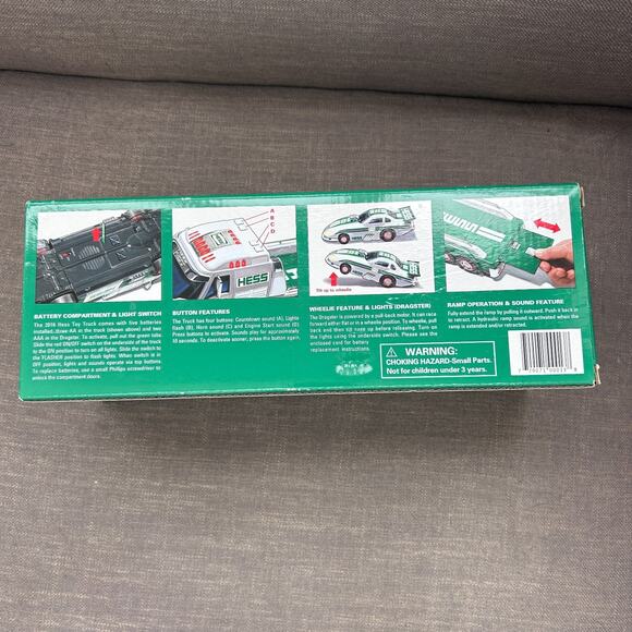 Hess Toy Truck and Dragster Collectible Toy 2016 Brand New In Box - Picture 6 of 9